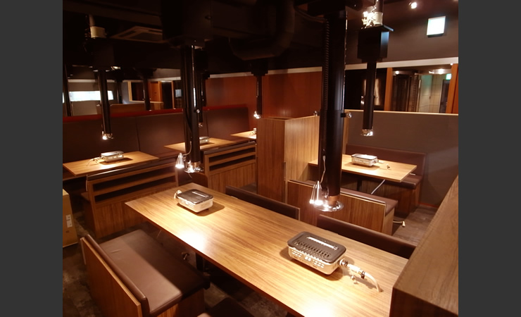 店内 サンカクスケール