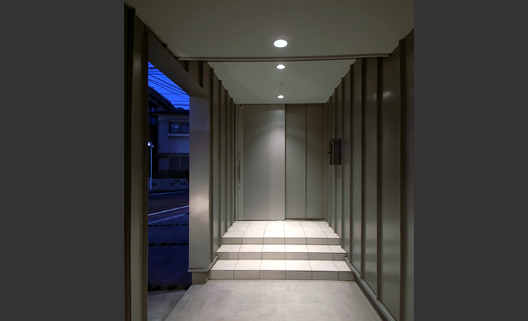 玄関 サンカクスケール