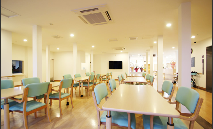 食堂・談話室 住宅設計 サンカクスケール