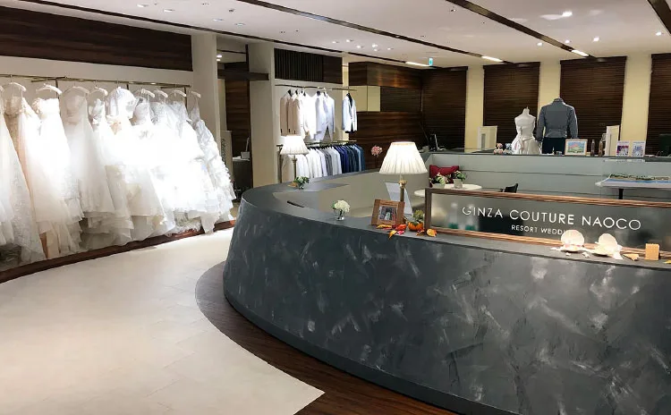 銀座クチュールナオコ心斎橋海外フロア